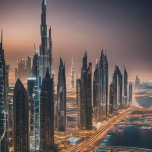 Dubai Futuristic Skyline VR Experience
